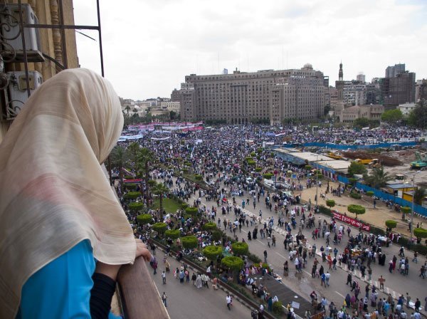 The effects of the January 2011 Revolution continue to reverberate as Egypt forges a new destiny (Photo Tahrir Square, Friday 8 April 2011, by James X)